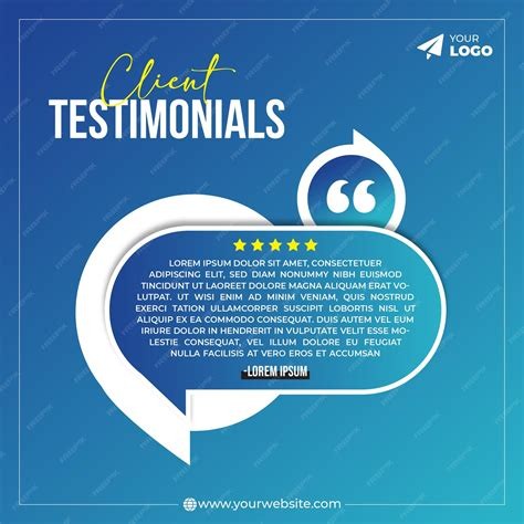 Testimonials Banner for Clothing Store